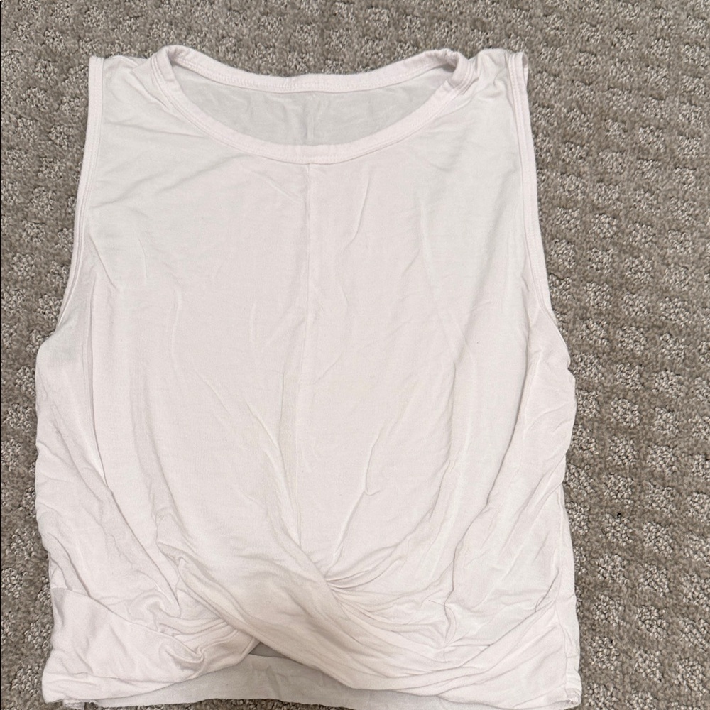 ALO Yoga White Tank Top